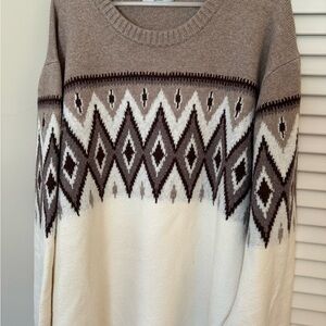 Old Navy Tan Knit Sweater